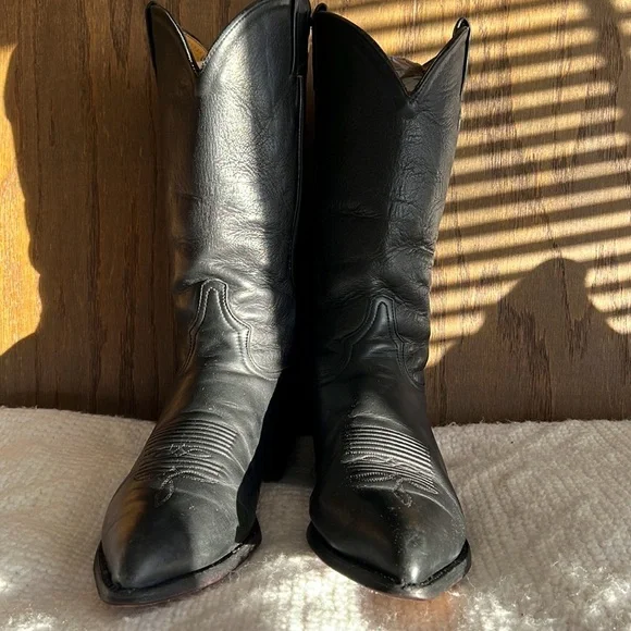 Tony Lama leather boots 8.5D - Picture 3 of 10